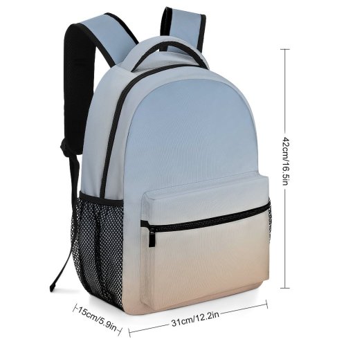 yanfind Children's Backpack Dawn Minimal Horizon Sky Gradien Domain Sunset Dusk Public Outdoors Wallpapers Preschool Nursery Travel Bag