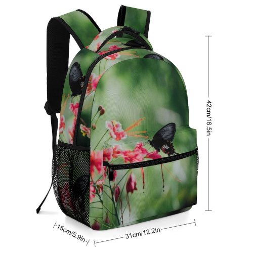 yanfind Children's Backpack Bee Honey Insect Invertebrate Plant  Flower Pollen Petal Butterfly Preschool Nursery Travel Bag