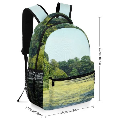 yanfind Children's Backpack Alga Algae Atmospheric Berlin Colorful Colour Coloured Colourful Colours Covered Glare Preschool Nursery Travel Bag