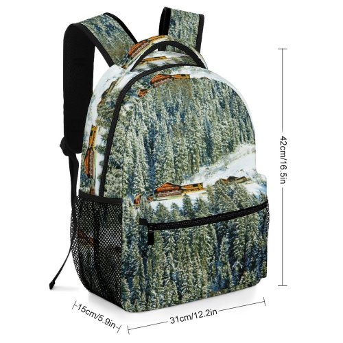 yanfind Children's Backpack Abies Pine Plant Creative Spruce Pictures Outdoors Tree Fir Conifer Images Preschool Nursery Travel Bag