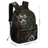 yanfind Children's Backpack Abies Pine Images Conifer Free Plant Pictures Fir Larch Tree Wallpapers Grey Preschool Nursery Travel Bag