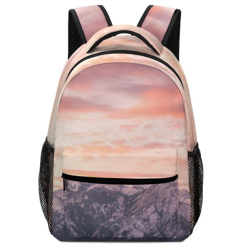 yanfind Children's Backpack Landscape Peak Pictures Outdoors Ut City Range Salt Sky Lake Preschool Nursery Travel Bag