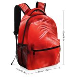 yanfind Children's Backpack Feather Macro Organism Graphics Flesh Preschool Nursery Travel Bag