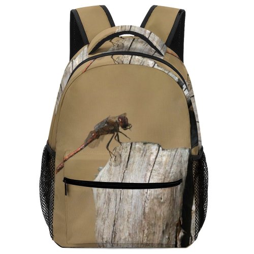 yanfind Children's Backpack Insect Macro Summer Dragonflies Damseflies Invertebrate Pest Organism Damselfly Wildlife Preschool Nursery Travel Bag