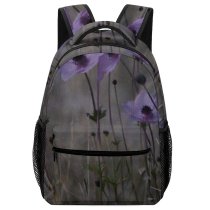 yanfind Children's Backpack Calming Raw Plant Wilderness Flax Spirit Hills Grey Spiritual Vintage Preschool Nursery Travel Bag