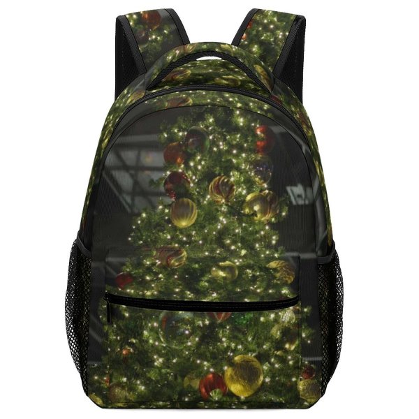 yanfind Children's Backpack Abies Creative Images Christmas Plant Pictures Fir Tree Ornament Commons Preschool Nursery Travel Bag
