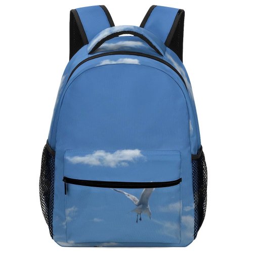 yanfind Children's Backpack Birds Flying Leisure Activities Adventure Helsinki Finlandia Outdoors Gliding Sky Vehicle Transportation Preschool Nursery Travel Bag