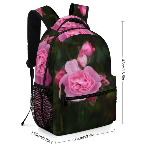 yanfind Children's Backpack  Flower Plant Rose Petal Geranium Vegetation Preschool Nursery Travel Bag