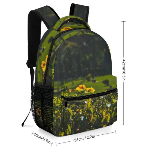 yanfind Children's Backpack Field Grassland Outdoors Countryside Farm Rural Meadow Plant Lahore Pakistan Jar Potted Preschool Nursery Travel Bag