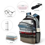 yanfind Children's Backpack Ferry Tasmania Port Phillip Bay Car Spirit Station Pier East Victoria Preschool Nursery Travel Bag