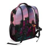 yanfind Children's Backpack  Flower Geranium Plant Petal Rose Light Purple Sunlight Preschool Nursery Travel Bag
