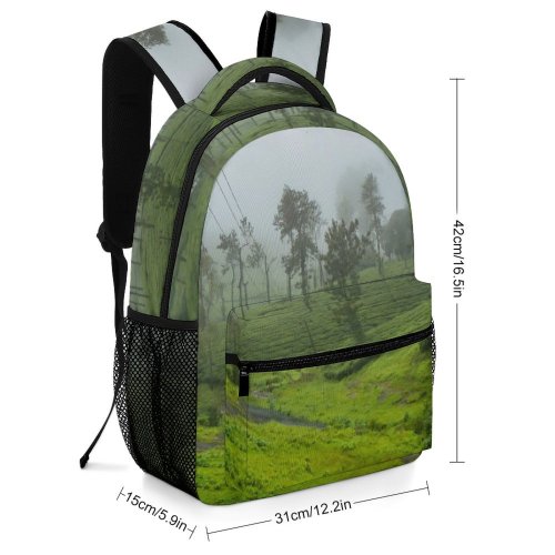 yanfind Children's Backpack Field Grassland Outdoors Countryside Paddy Kerala India Plant Vegetation Land Preschool Nursery Travel Bag