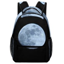 yanfind Children's Backpack Dark Space Astronomy Crater Round Solar Ball Night System Shaped Preschool Nursery Travel Bag