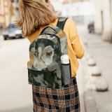 yanfind Children's Backpack Flower Plant  Geranium Rose Petal Summer Bee Acanthaceae Preschool Nursery Travel Bag