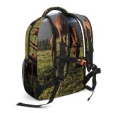 yanfind Children's Backpack Field Grassland Outdoors Countryside Farm Rural Grazing Meadow Pasture Ranch Arang Kel Preschool Nursery Travel Bag