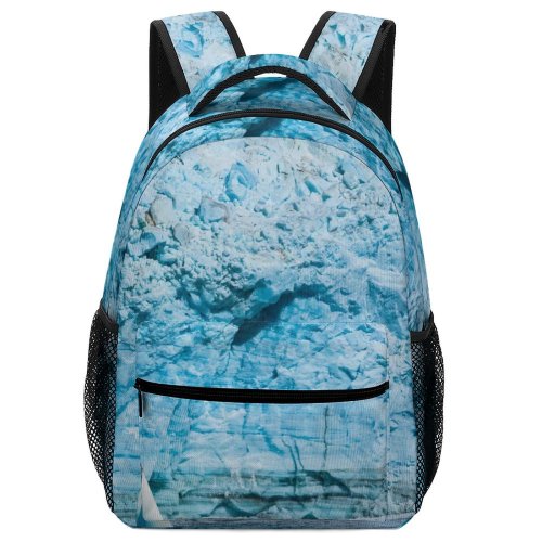 yanfind Children's Backpack  Snow  Sailboat Outdoors  Watercraft Vessel Transportation Texture Hubbard Geological Preschool Nursery Travel Bag