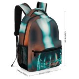 yanfind Children's Backpack  Focus Dark Field Lensball Round Ball Reflection Crystal Depth Preschool Nursery Travel Bag