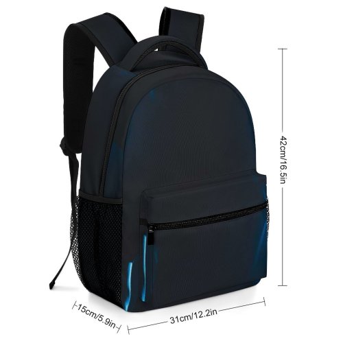 yanfind Children's Backpack Dark Posing Illuminated Lights Insubstantial Technology Energy Laser Light Neon Glasses Party Preschool Nursery Travel Bag