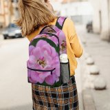 yanfind Children's Backpack Flower Geranium  Plant Pollen Petal Rose Purple Peony Creative Commons Preschool Nursery Travel Bag