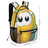 yanfind Children's Backpack Cartoon Insect Joy Leaf Honeybee Bee Membrane Winged Art Happy Bumblebee Preschool Nursery Travel Bag
