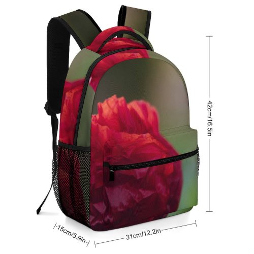 yanfind Children's Backpack  Flower Plant Rose Geranium Petal Birds Preschool Nursery Travel Bag