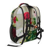 yanfind Children's Backpack  Flower Plant Rose Geranium Wuxi Jiangsu China Peony Stock Preschool Nursery Travel Bag