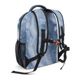 yanfind Children's Backpack Creative Pictures Winter Outdoors Snow Abstract  HQ  Aerial Art Preschool Nursery Travel Bag