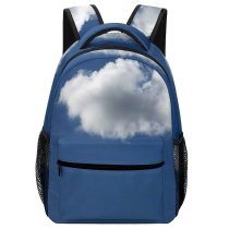 yanfind Children's Backpack Cloud Sky Alone Sunny Clear Clouds Fluffy Wolk Snow Preschool Nursery Travel Bag
