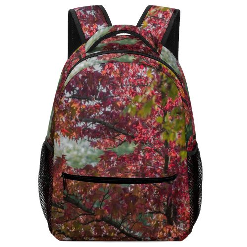 yanfind Children's Backpack France Pictures Flower Plant Maple  Tree Images Leaf Preschool Nursery Travel Bag