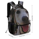 yanfind Children's Backpack Dog Puppy Vertebrate Canidae Carnivore Snout Nose Sporting Preschool Nursery Travel Bag