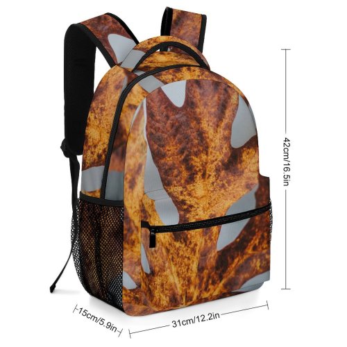 yanfind Children's Backpack Autumn Leaf Maple Fall Leaves Macro Preschool Nursery Travel Bag