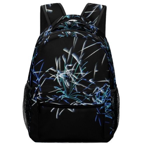 yanfind Children's Backpack Fireworks Night Electric Darkness Fte Organism Midnight Branch Event Preschool Nursery Travel Bag