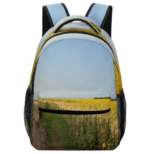 yanfind Children's Backpack Field Grassland Outdoors Countryside Farm Meadow Rural Plant Public Domain Preschool Nursery Travel Bag