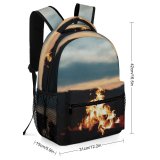 yanfind Children's Backpack  Pictures Fire Fireside City Carolina Nc Flame Bryson Bonfire Preschool Nursery Travel Bag