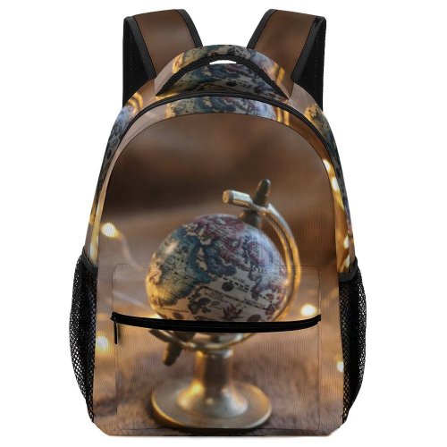 yanfind Children's Backpack Globe String Decoration Mini Illuminated Lights Preschool Nursery Travel Bag