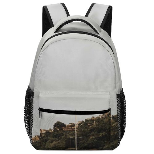 yanfind Children's Backpack Bay Serene Amazing Freedom Coast Ripple Settlement Scenery   Marine Transport Preschool Nursery Travel Bag