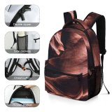 yanfind Children's Backpack Antelope Sand Dry Adventure Formation Travel Light Cave Canyon Geological Outdoor Outdoors Preschool Nursery Travel Bag