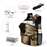 yanfind Children's Backpack Funny Curiosity Cute Baby Young Little  Studio Portrait Pet Whisker Downy Preschool Nursery Travel Bag