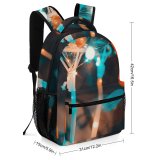 yanfind Children's Backpack  Bokeh Festival Party Design Abstract  Decoration Illuminated Fun Light Lights Preschool Nursery Travel Bag