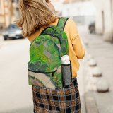 yanfind Children's Backpack Geography Farming Farm Rural Desktop Wood Landscape Daylight Travel Farmland Field Growth Preschool Nursery Travel Bag