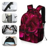 yanfind Children's Backpack Carnation Peony Flower Rose Geranium Plant  Domain Images Public Dahlia Preschool Nursery Travel Bag