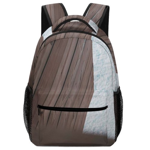 yanfind Children's Backpack Grey Wood Montmorency Beauport Québec Qc  Furniture Outdoors  Graupel Whiteout Preschool Nursery Travel Bag