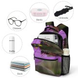 yanfind Children's Backpack Bug Insect Fauna Flower Summer Macro Detail Honeybee Membrane Winged Pollen Plant Preschool Nursery Travel Bag
