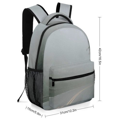 yanfind Children's Backpack Grey Outdoors Fog Road Mist Shenandoah National Park Virginia Usa  Highway Preschool Nursery Travel Bag