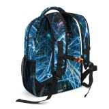 yanfind Children's Backpack  Focus Matrix Dark Design Ilight Artificial Network Technology Light Website Big Preschool Nursery Travel Bag
