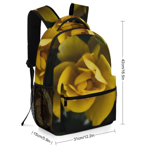 yanfind Children's Backpack  Flower Plant Rose Leaf Pollen Preschool Nursery Travel Bag