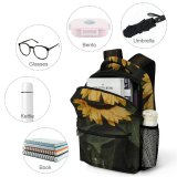 yanfind Children's Backpack Flora Beautiful Vase Flowers Sunflowers Leaves Hands Flower Preschool Nursery Travel Bag