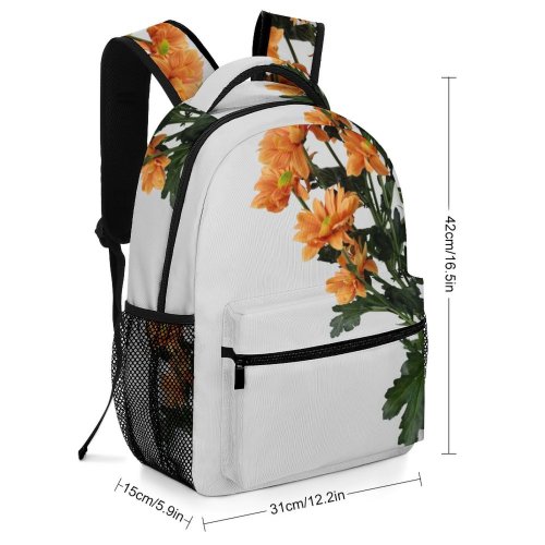 yanfind Children's Backpack Detail Floral Botany Bouquet Plant Design Decor Delicate Branch Home Romance Preschool Nursery Travel Bag