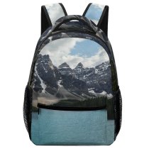 yanfind Children's Backpack Landscape Exploring Creative Pictures Cloud Outdoors Snow Tree Alps  Range Preschool Nursery Travel Bag