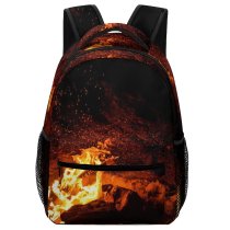 yanfind Children's Backpack Minimalism Wallpapers Bonfire Sparks Free Stock Fire Flame Texture Preschool Nursery Travel Bag
